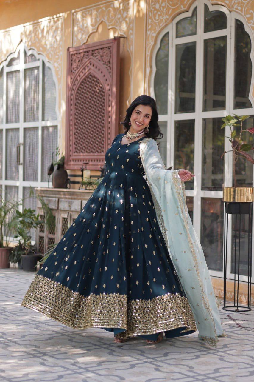 Amruta's New Premium Anarkali Suit Set