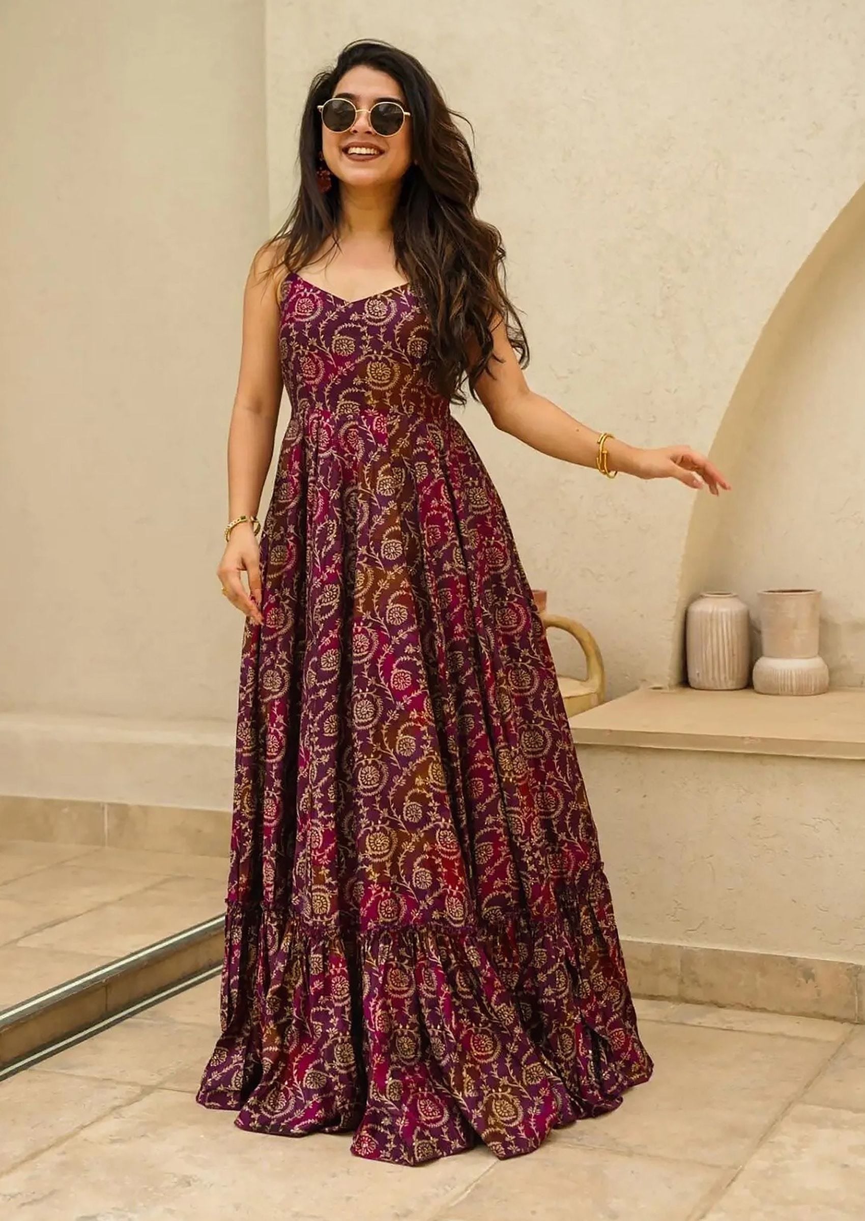 Ethereal Beauty Anarkali Gown