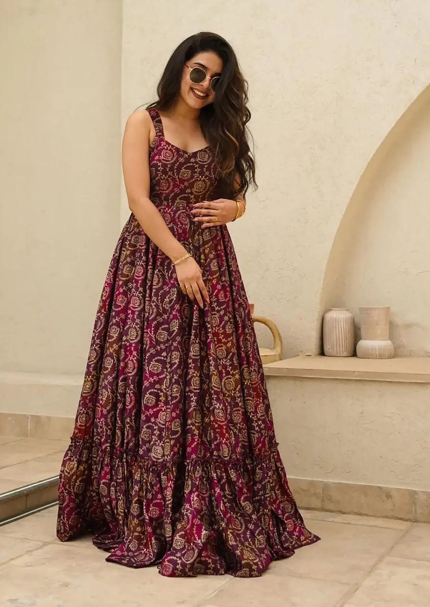 Ethereal Beauty Anarkali Gown