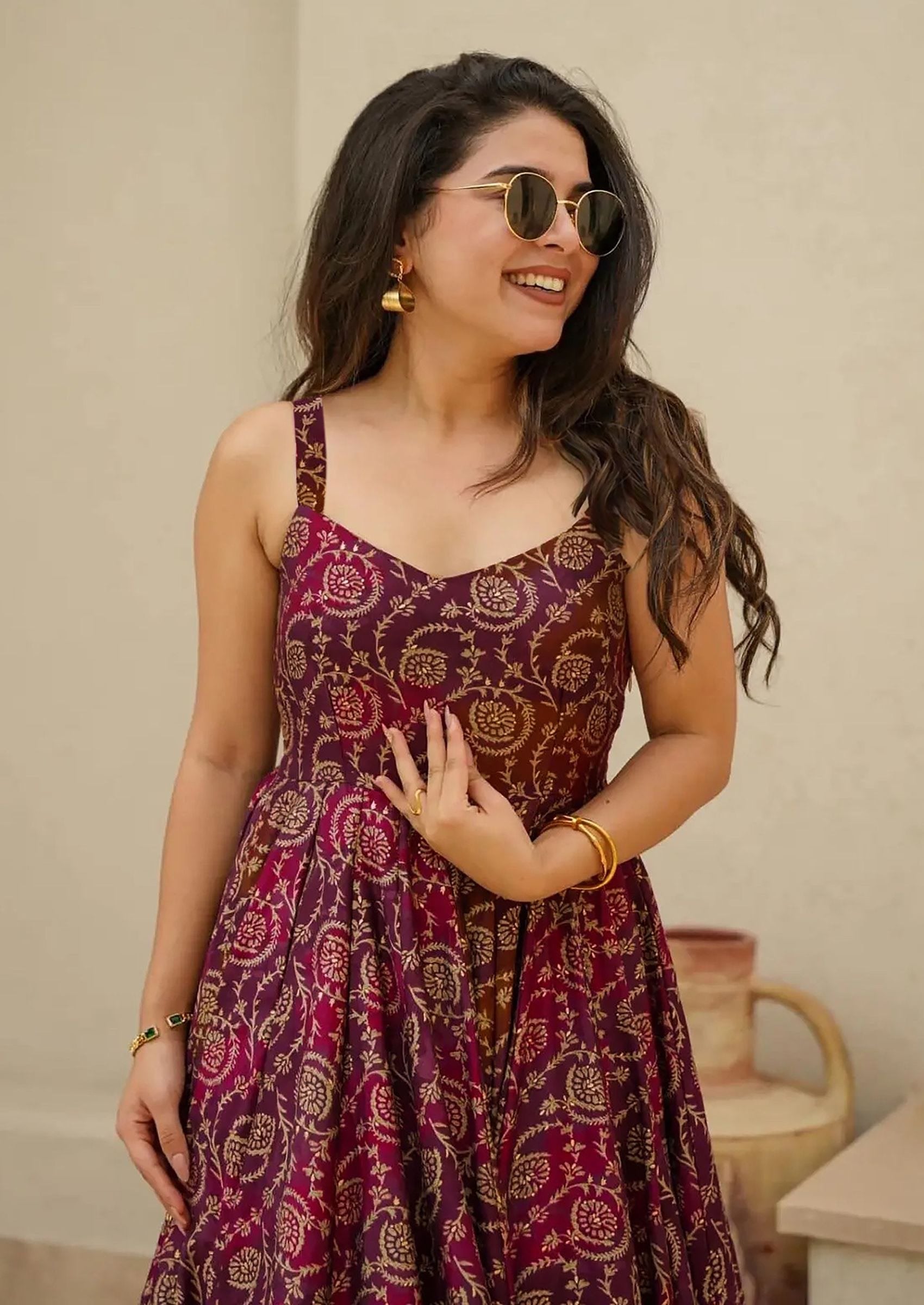 Ethereal Beauty Anarkali Gown