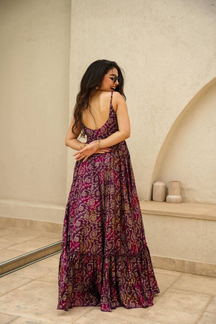Ethereal Beauty Anarkali Gown