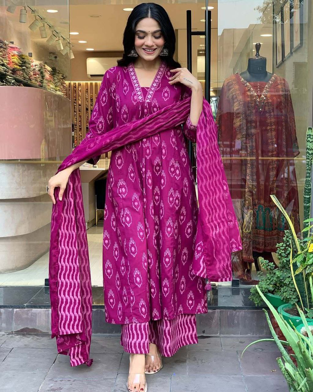 Pure Cotton Kurti Set – Effortless Style & Everyday Comfort