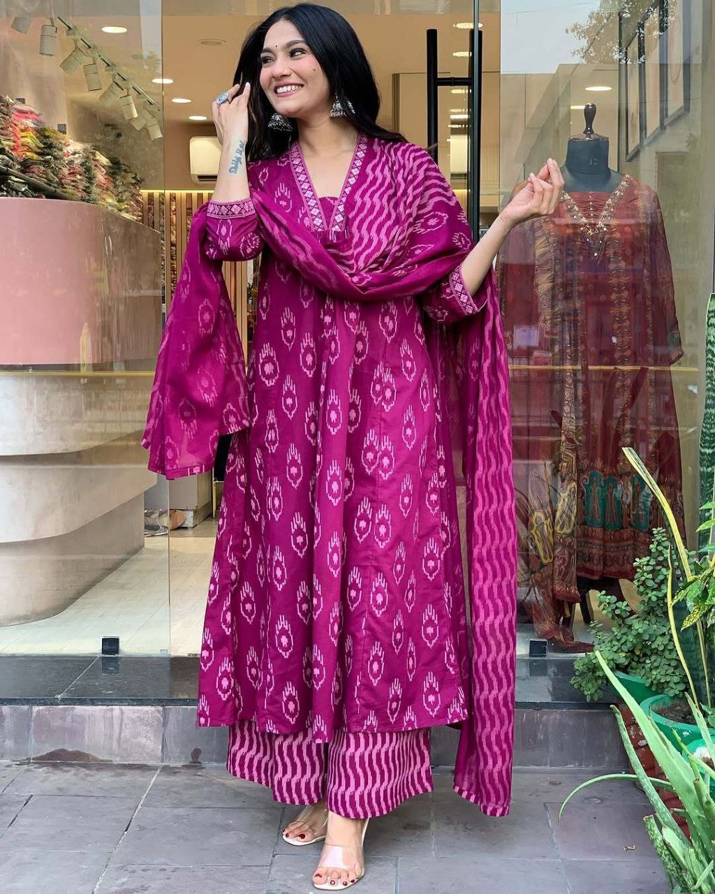 Pure Cotton Kurti Set – Effortless Style & Everyday Comfort