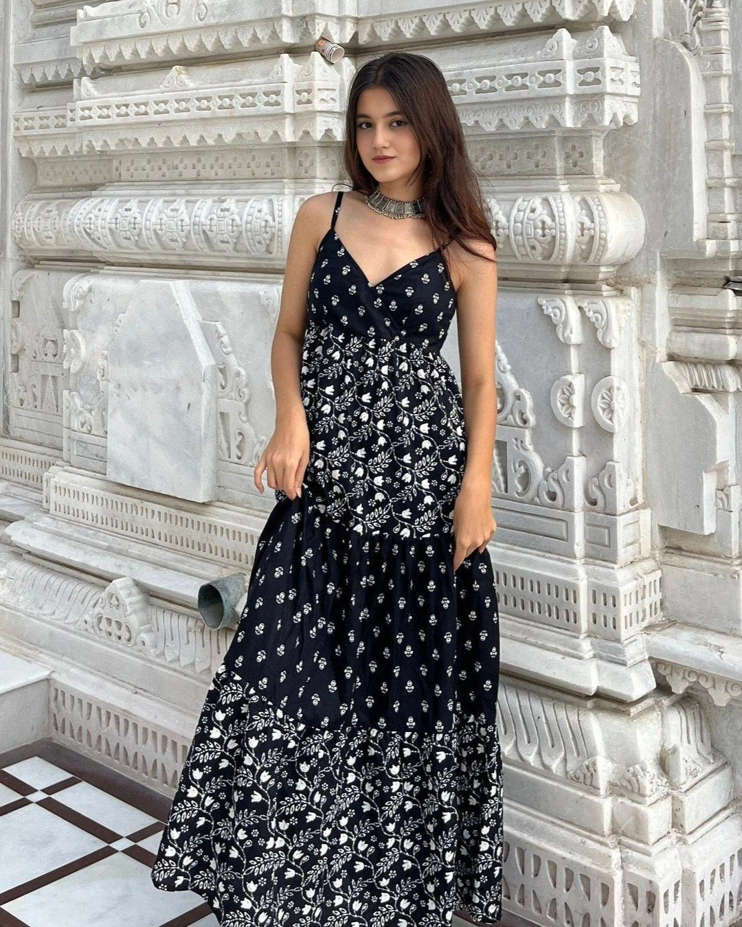 Heritage Glam Printed Anarkali
