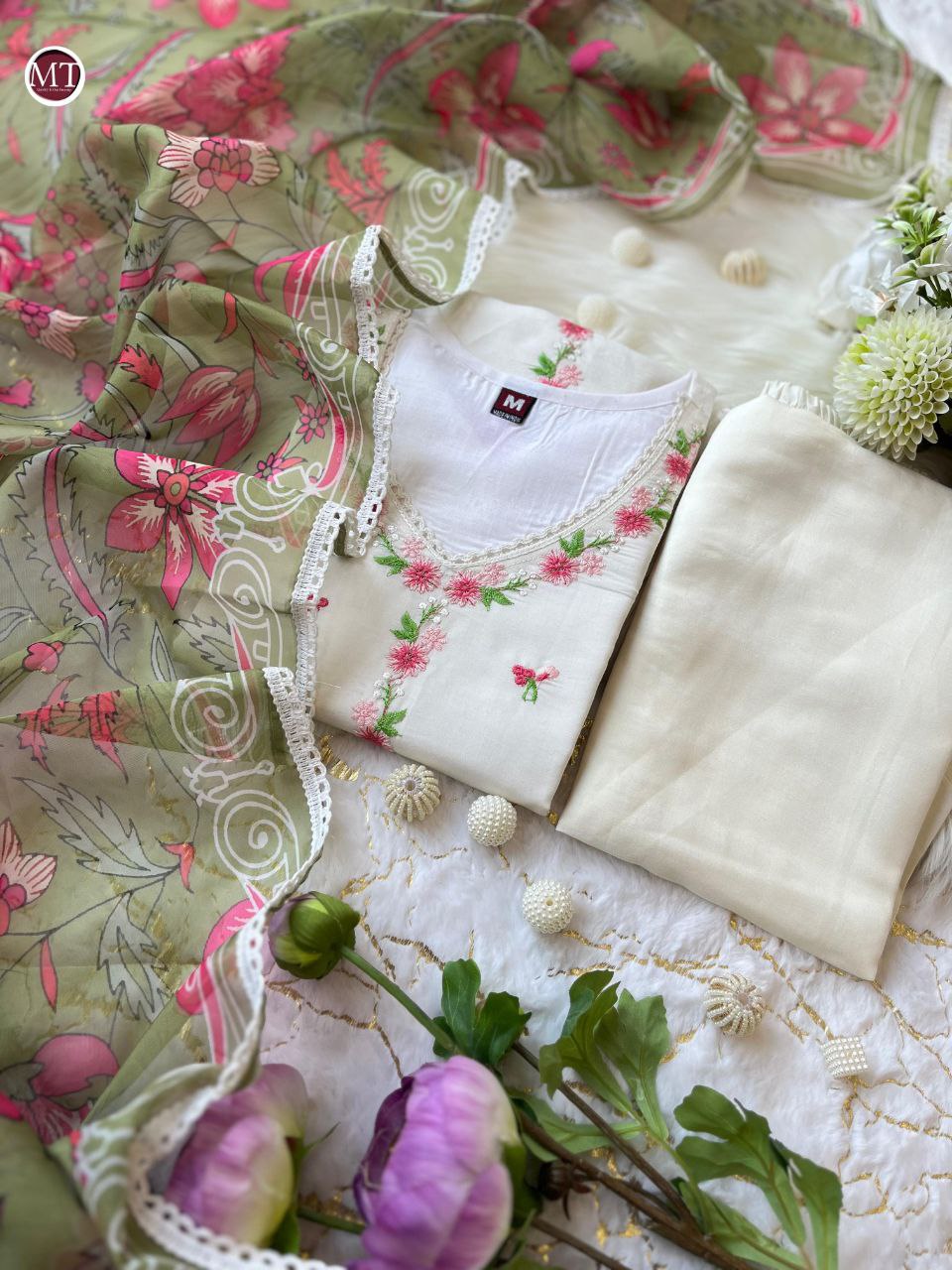 Premiume Cotton Duppta Set