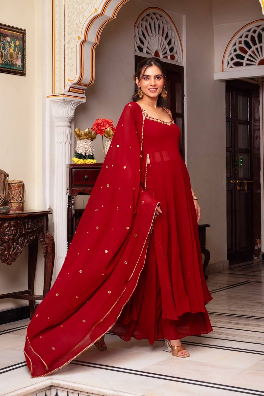 Trendy Anarkali Kurta Set for Women