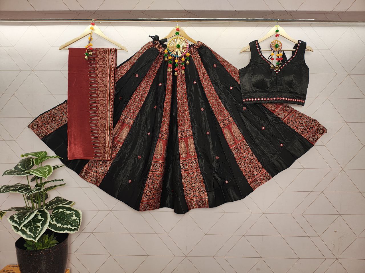 Mirror Work Navratri Special Lehenga Choli