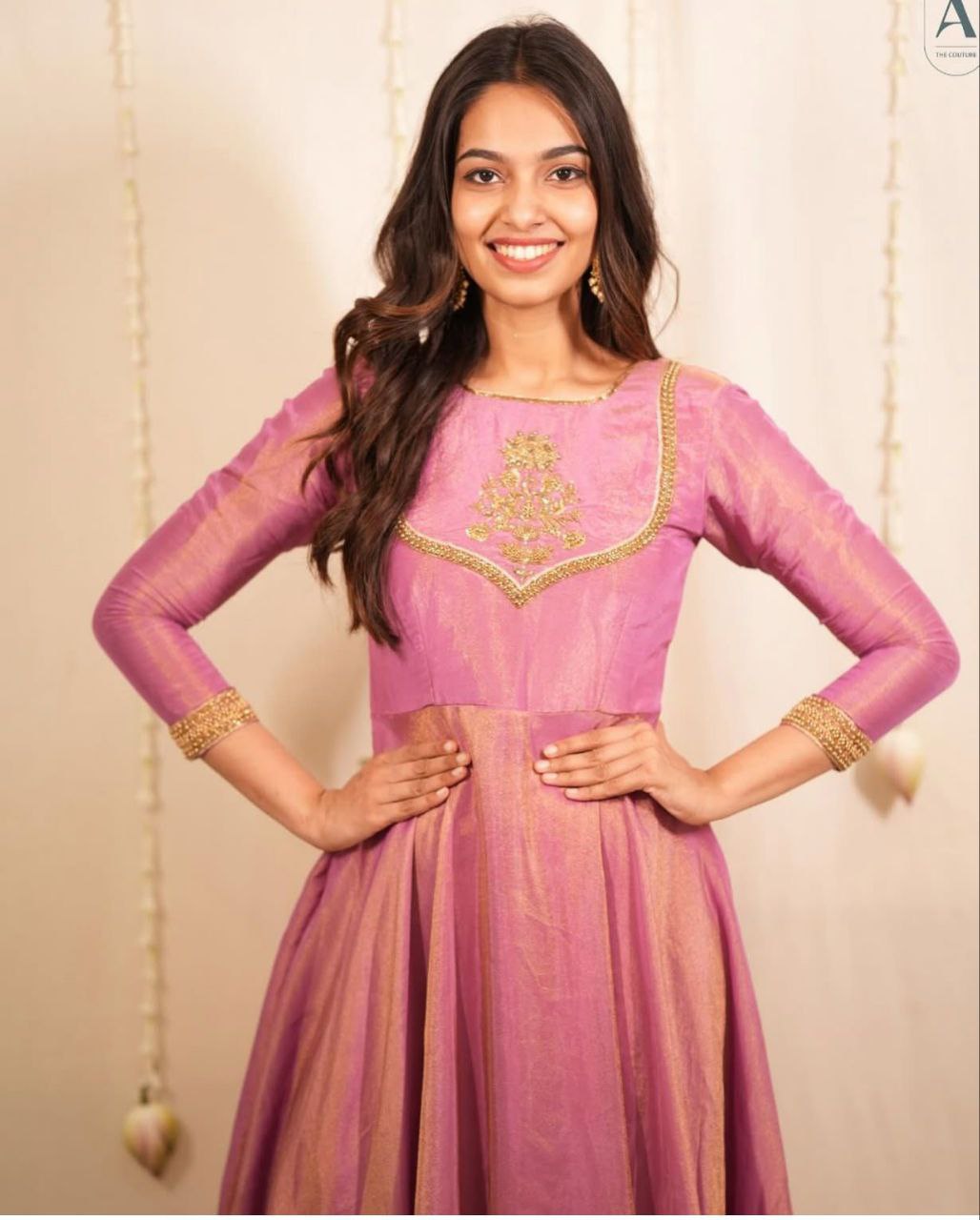 LONG KURTI SET WITH PURE GEORGETTE SUIT