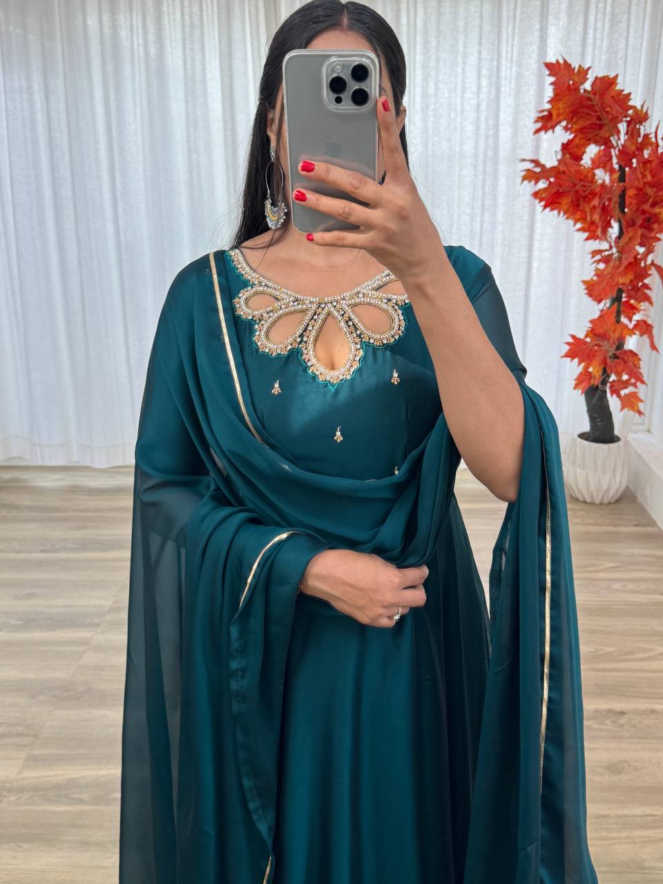 Georgette Anarkali Suit – Grace, Elegance & Timeless Charm