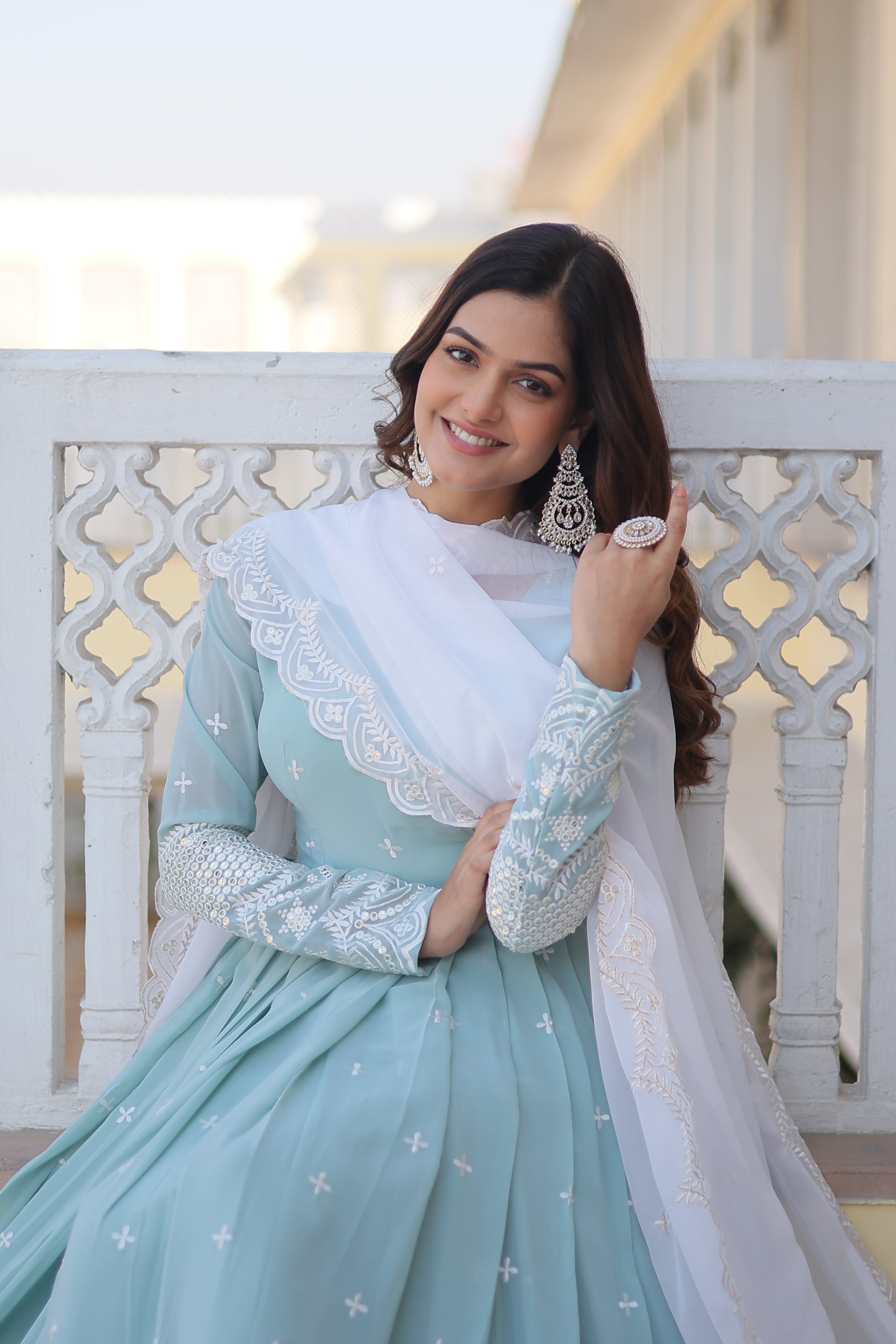 The Royal Anarkali – Grace in Every Flare"