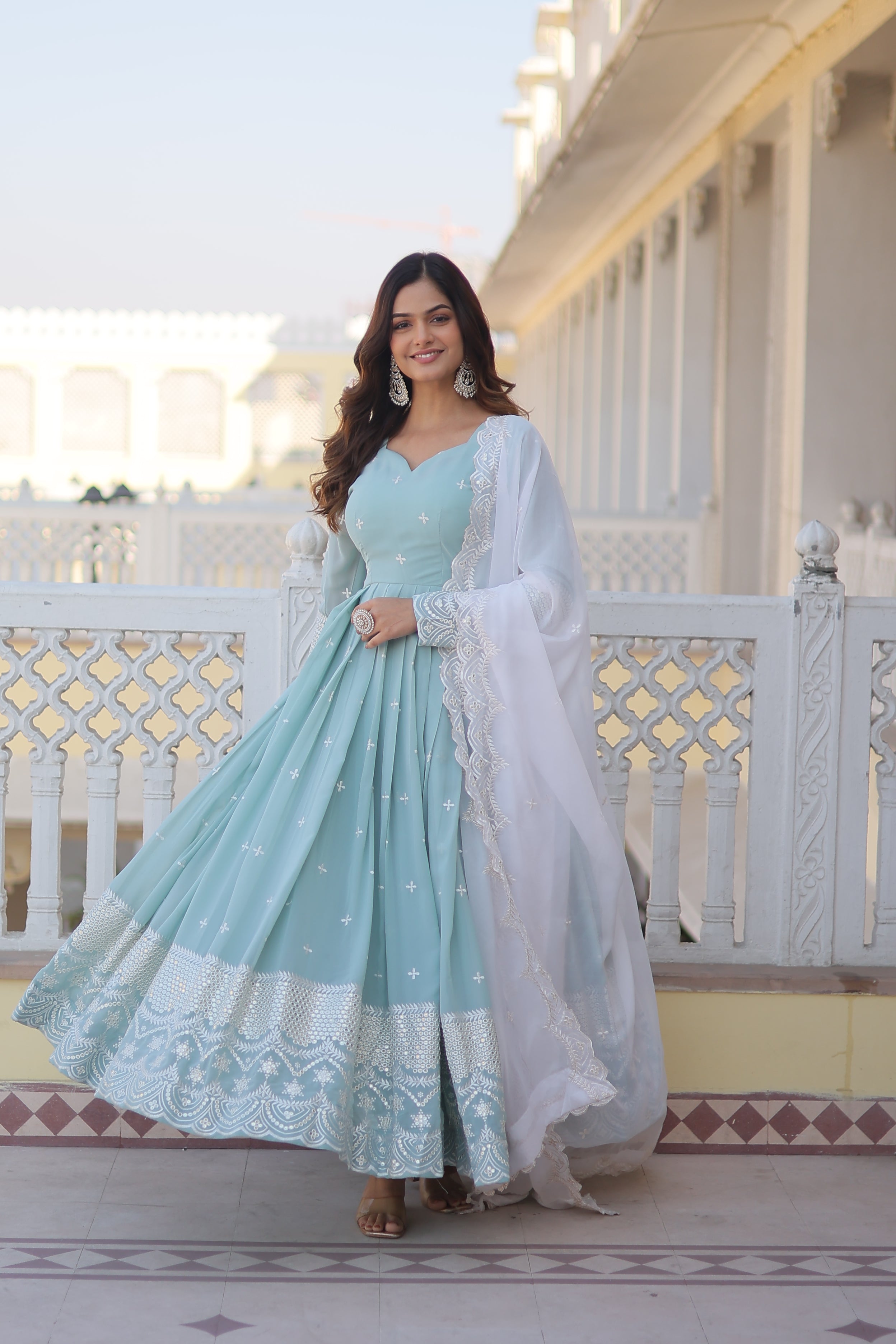 The Royal Anarkali – Grace in Every Flare"
