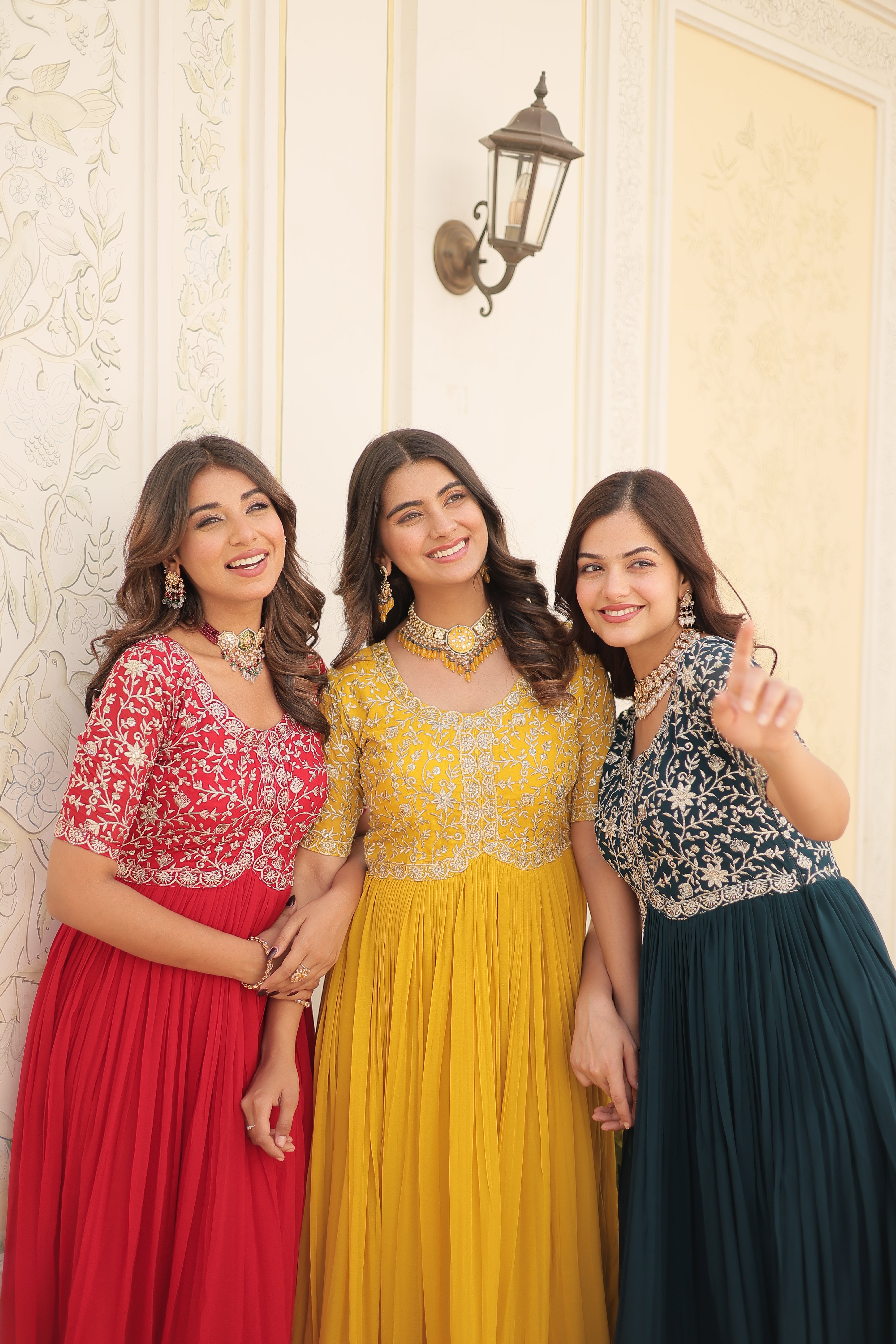 Floor-Length Anarkali Suit for Festive Glam