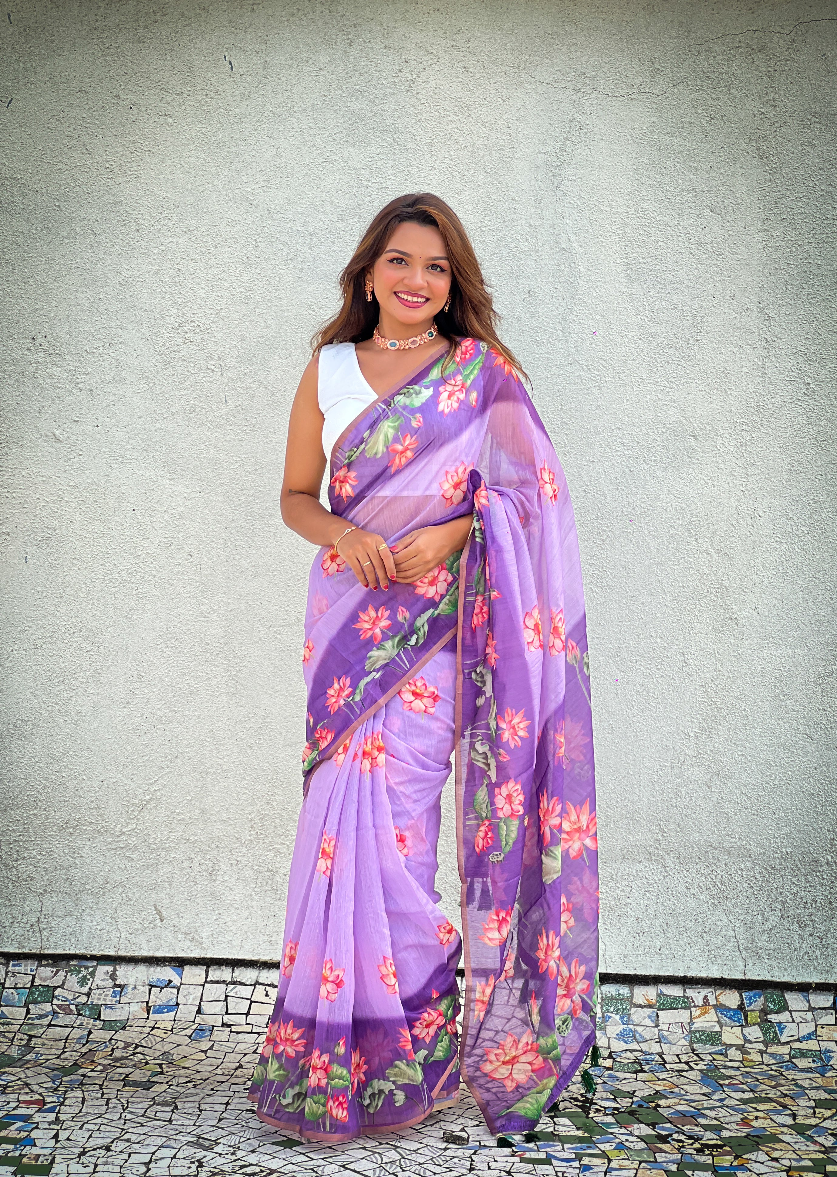 Chanderi Cotton Saree – Lightweight Elegance with a Royal Touch