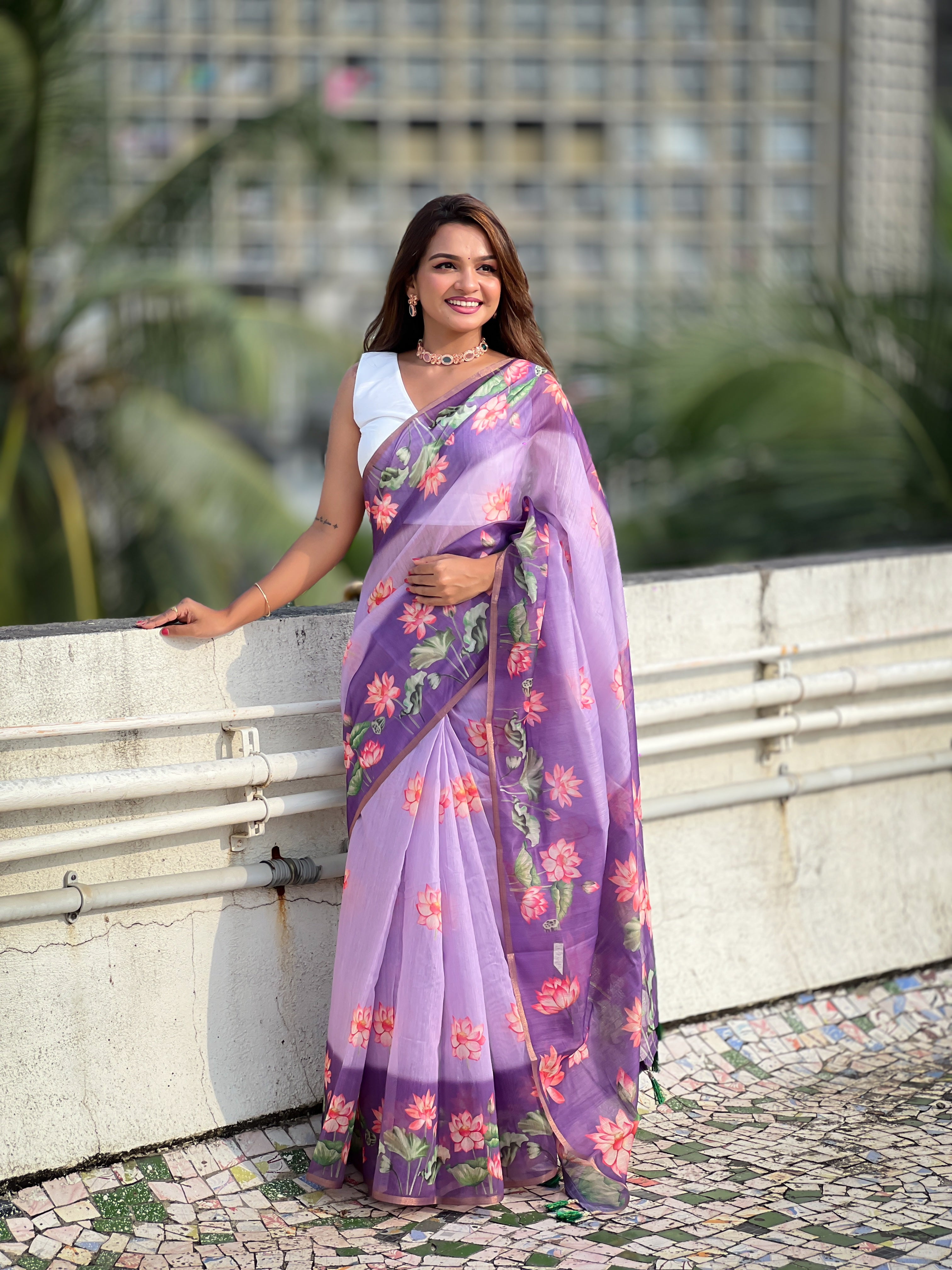 Chanderi Cotton Saree – Lightweight Elegance with a Royal Touch