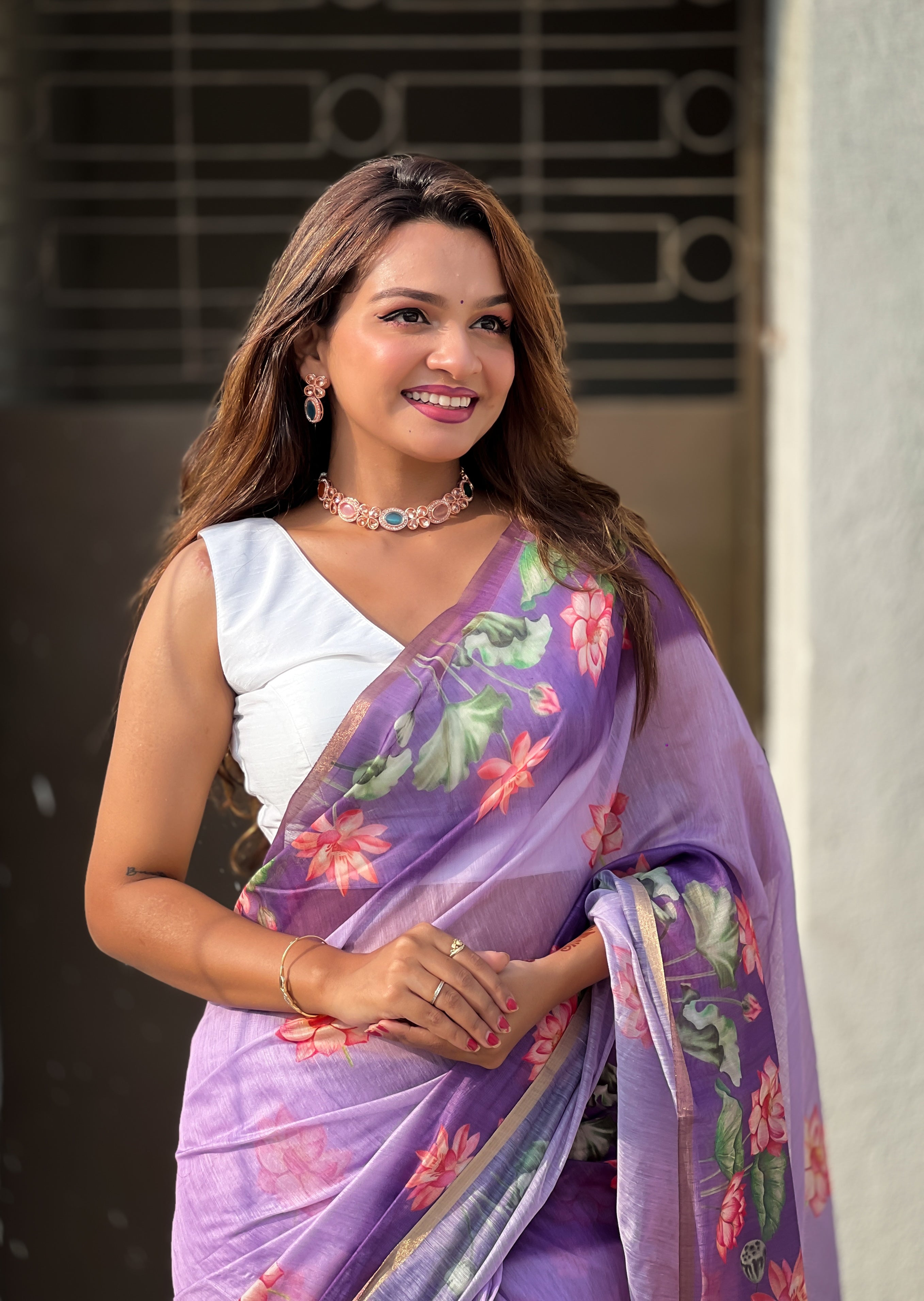 Chanderi Cotton Saree – Lightweight Elegance with a Royal Touch