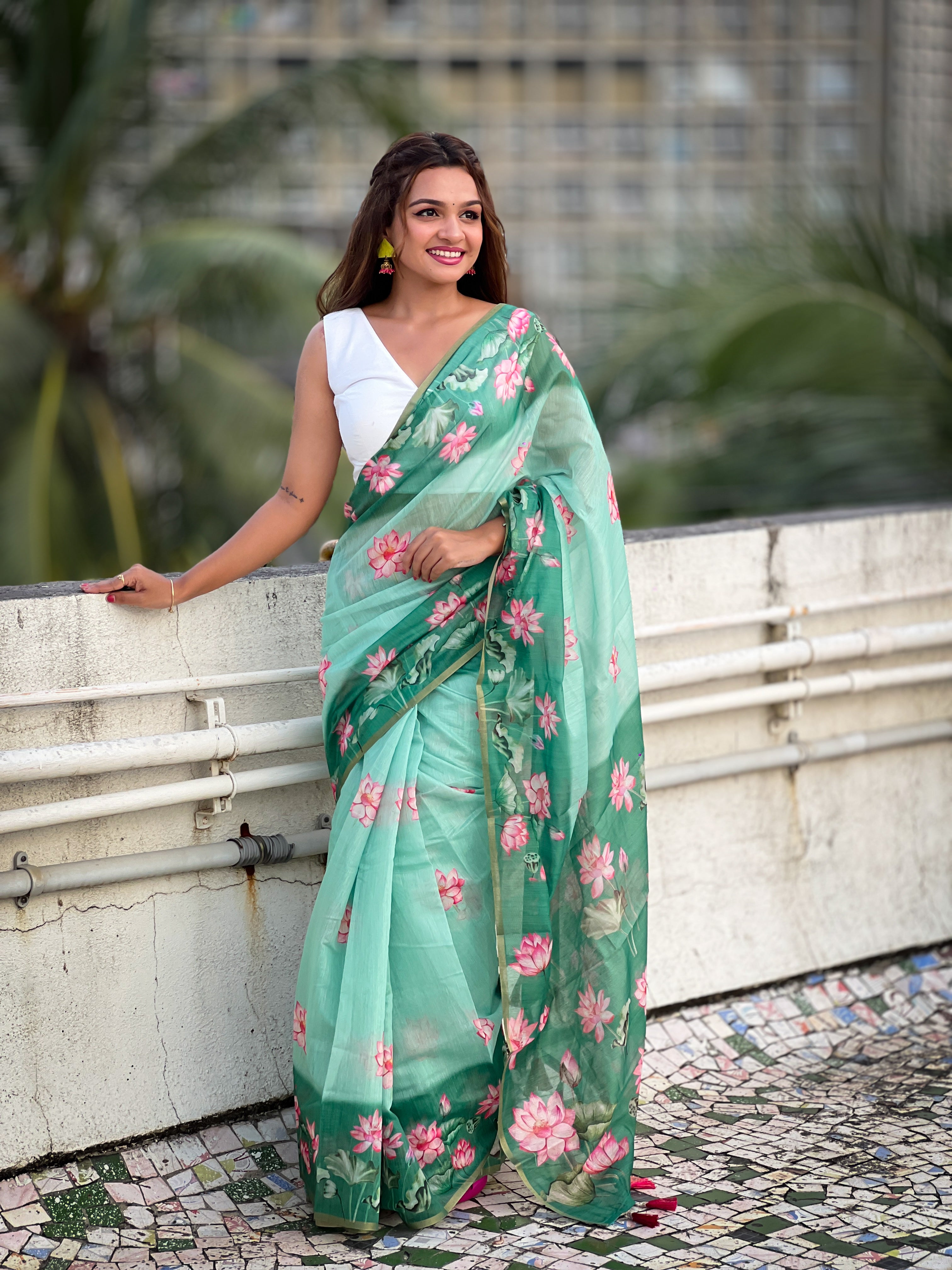 Chanderi Cotton Saree – Lightweight Elegance with a Royal Touch