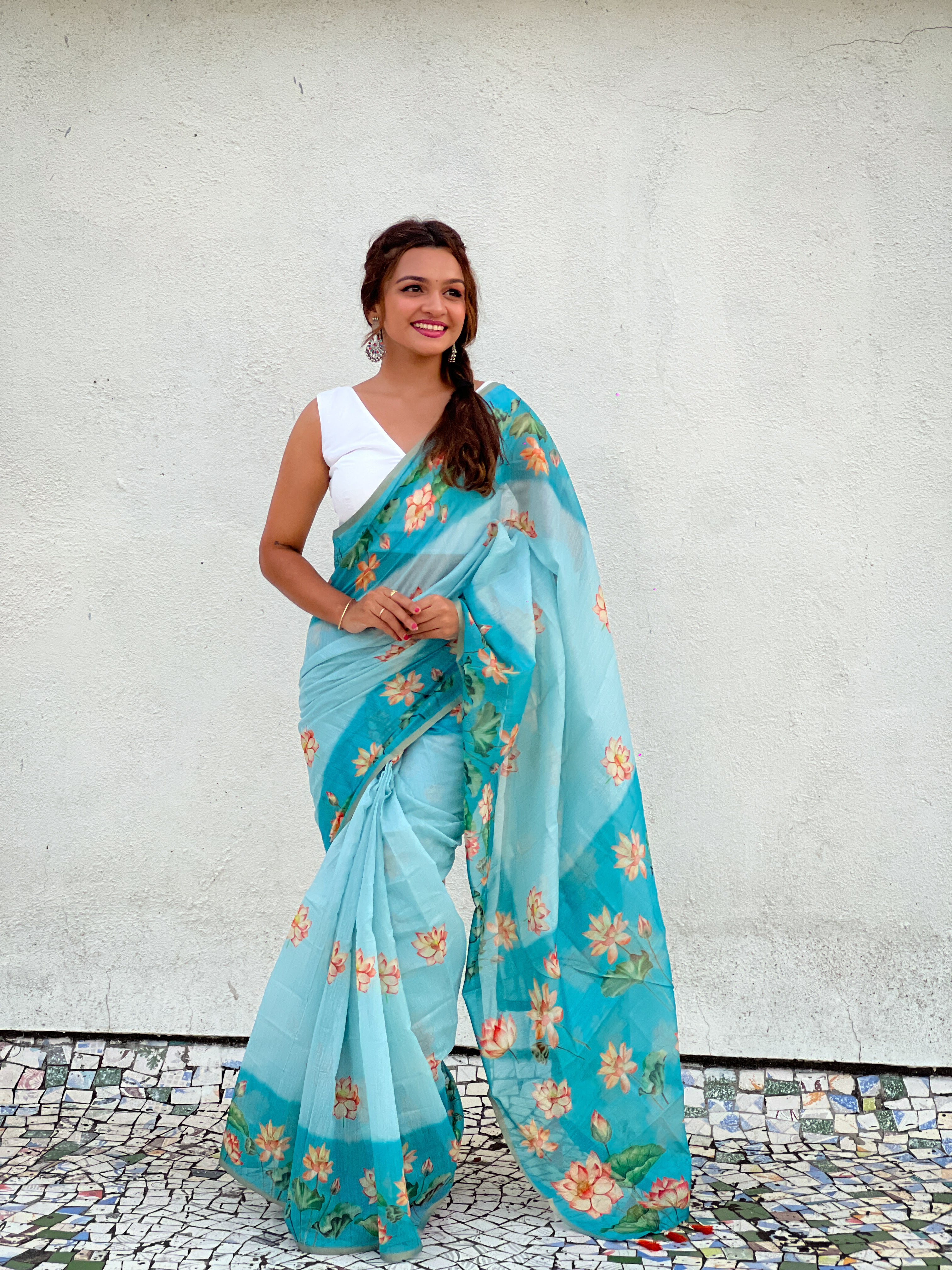 Chanderi Cotton Saree – Lightweight Elegance with a Royal Touch
