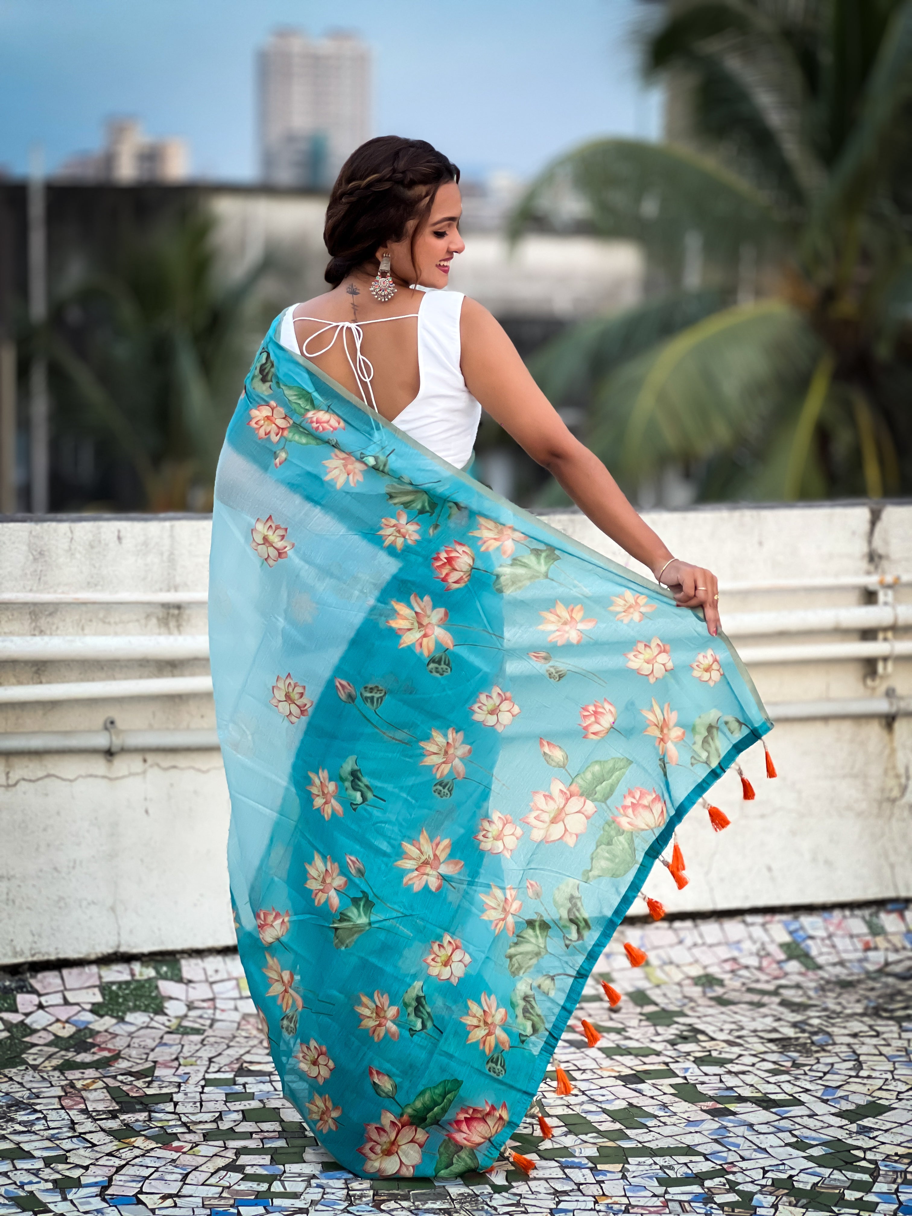 Chanderi Cotton Saree – Lightweight Elegance with a Royal Touch