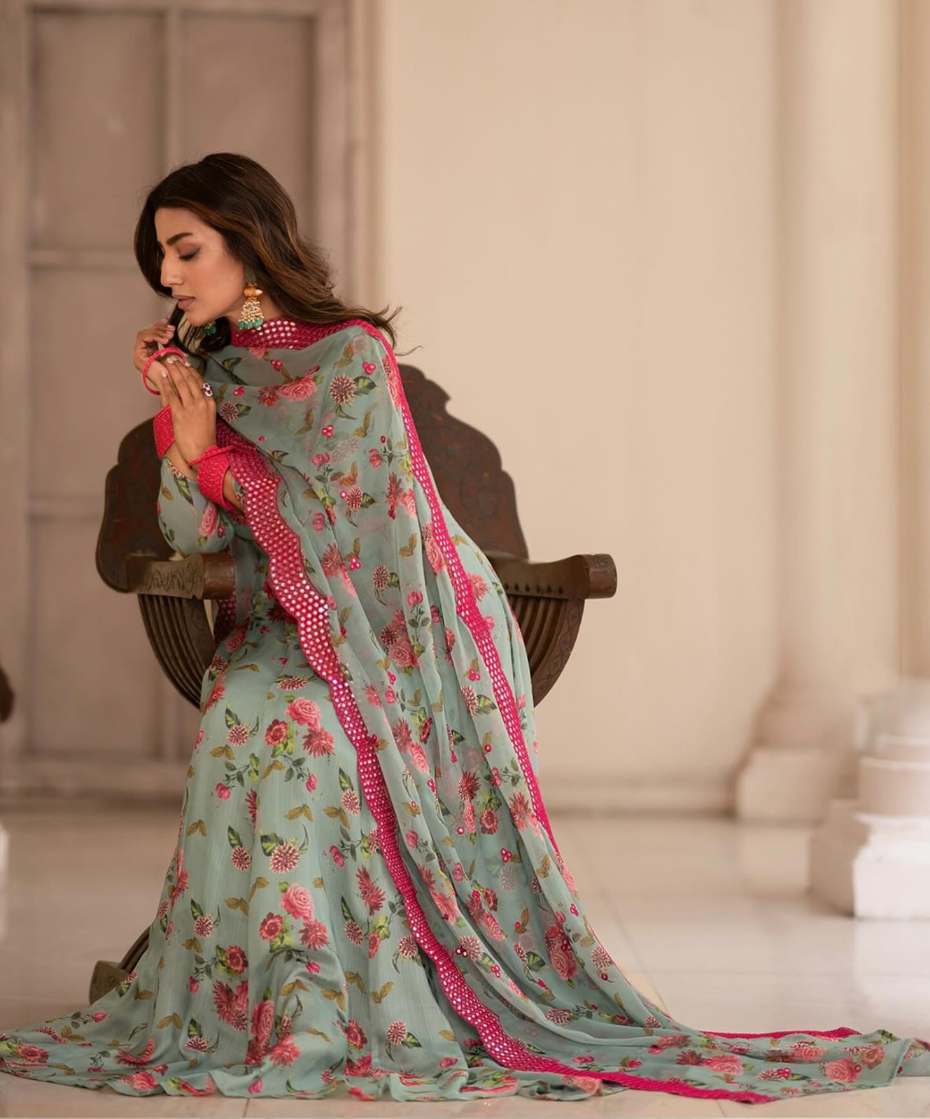 Aliya Designer Anarkali Suit Set