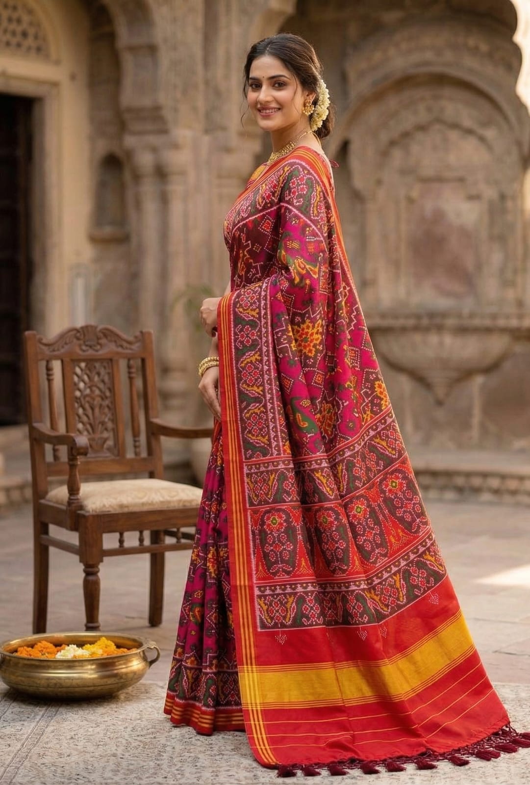 Designer Ethnic Premium Patola Saree Collection