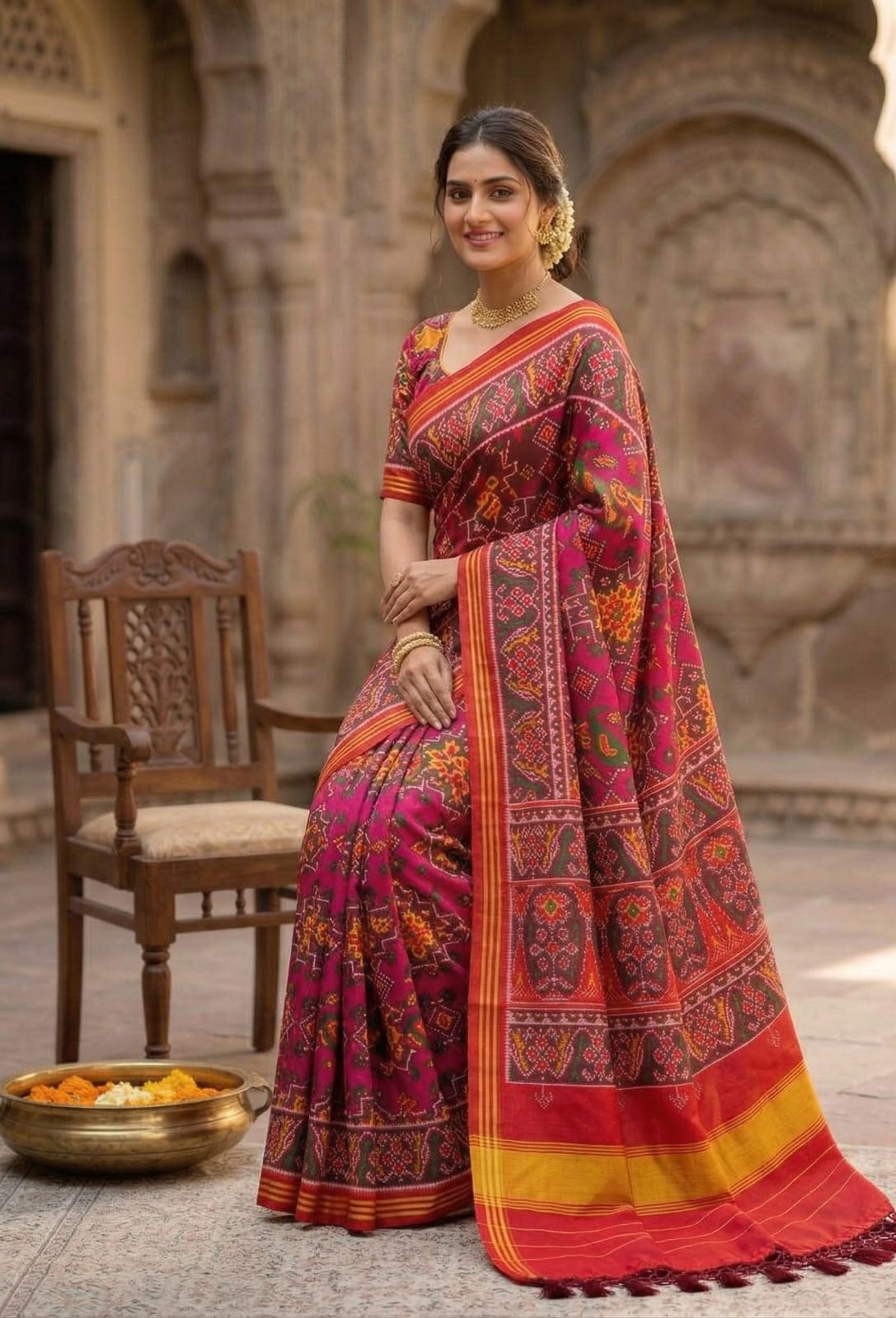 Designer Ethnic Premium Patola Saree Collection