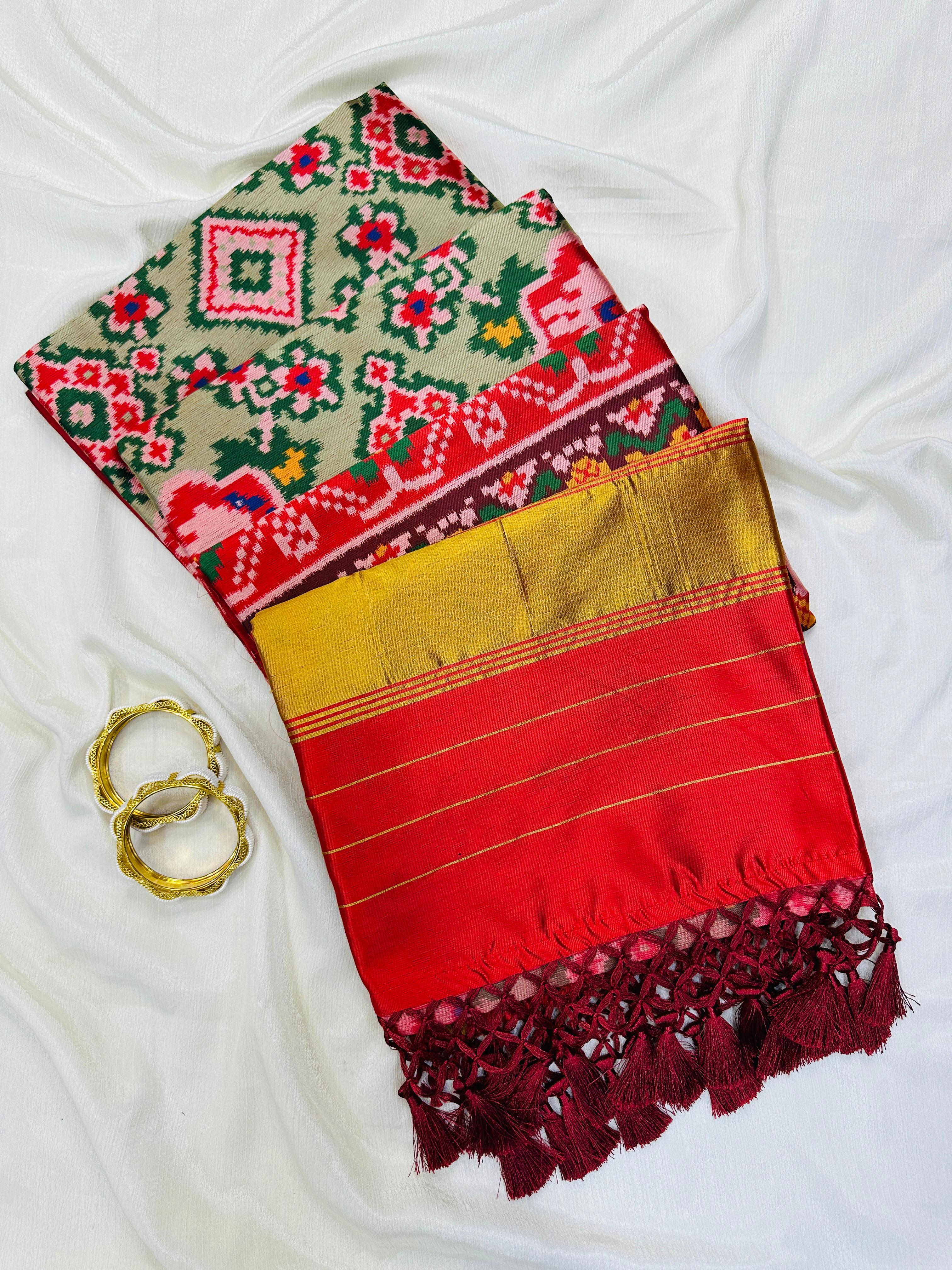 Trending Pathan Patola Saree for Wedding & Party Wear