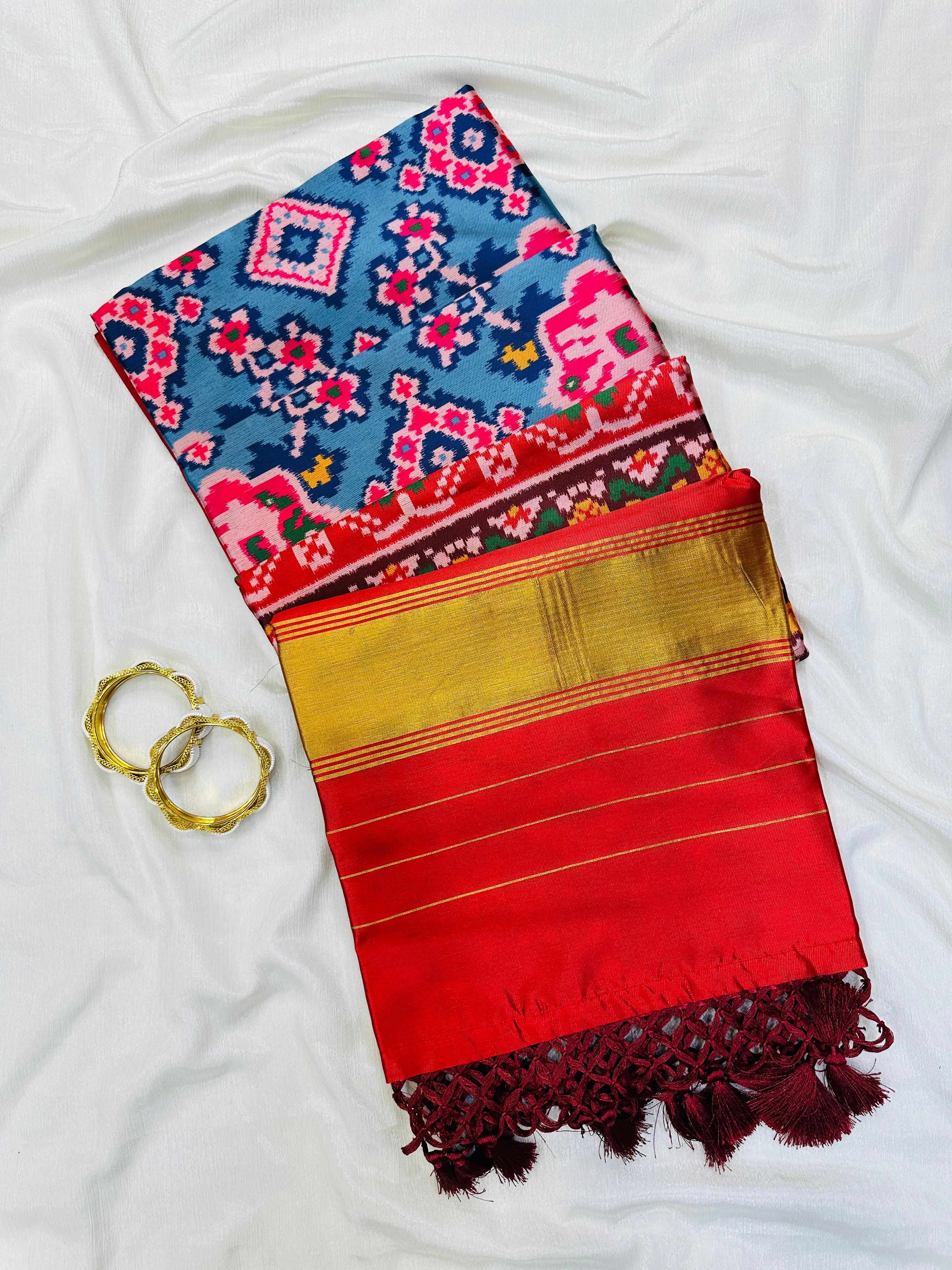 Trending Pathan Patola Saree for Wedding & Party Wear