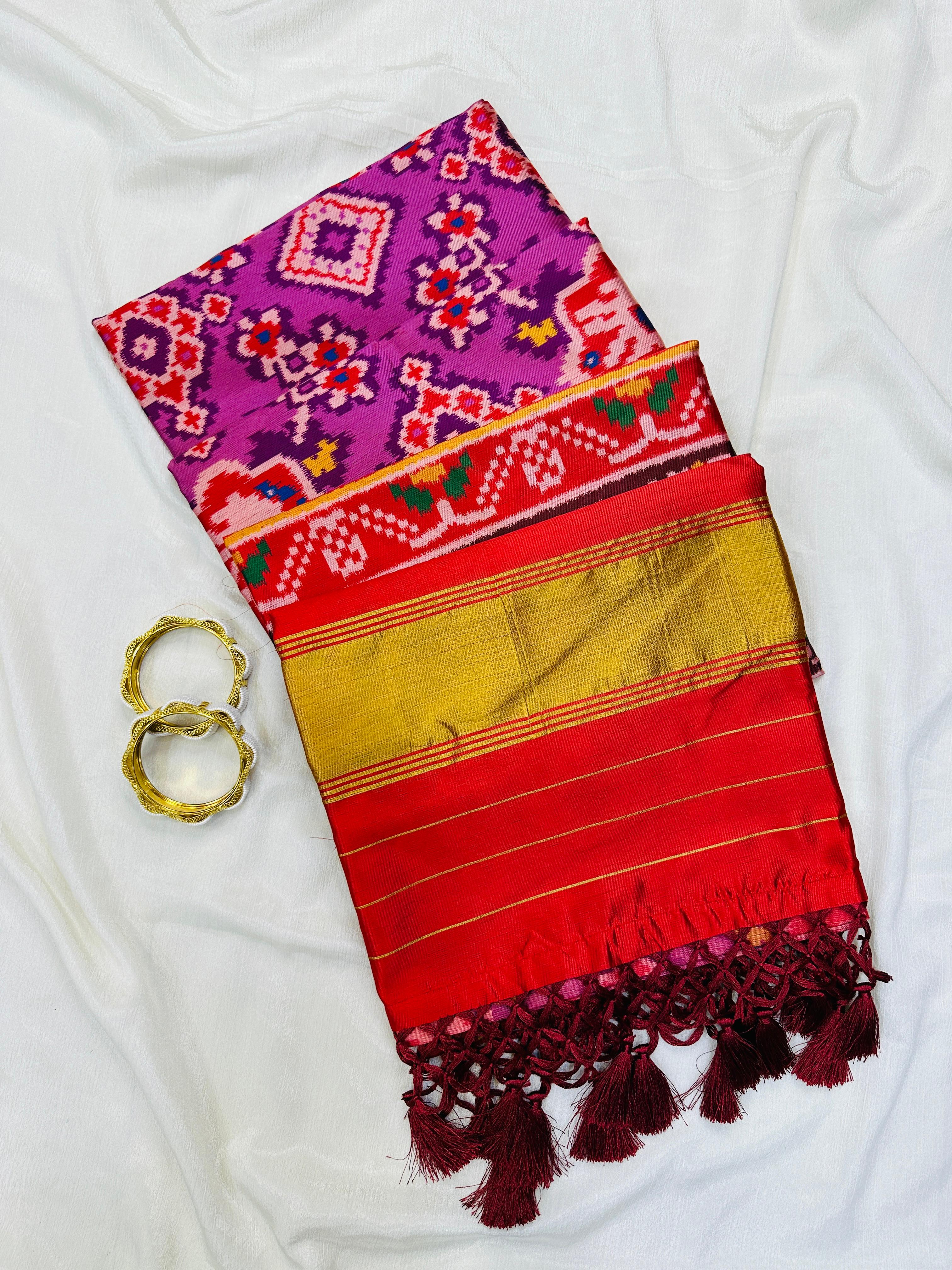 Trending Pathan Patola Saree for Wedding & Party Wear