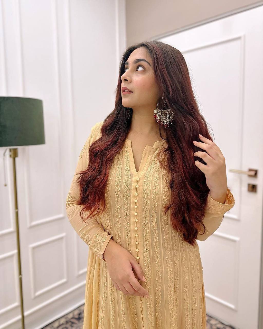 CHIKANKARI KURTI SET