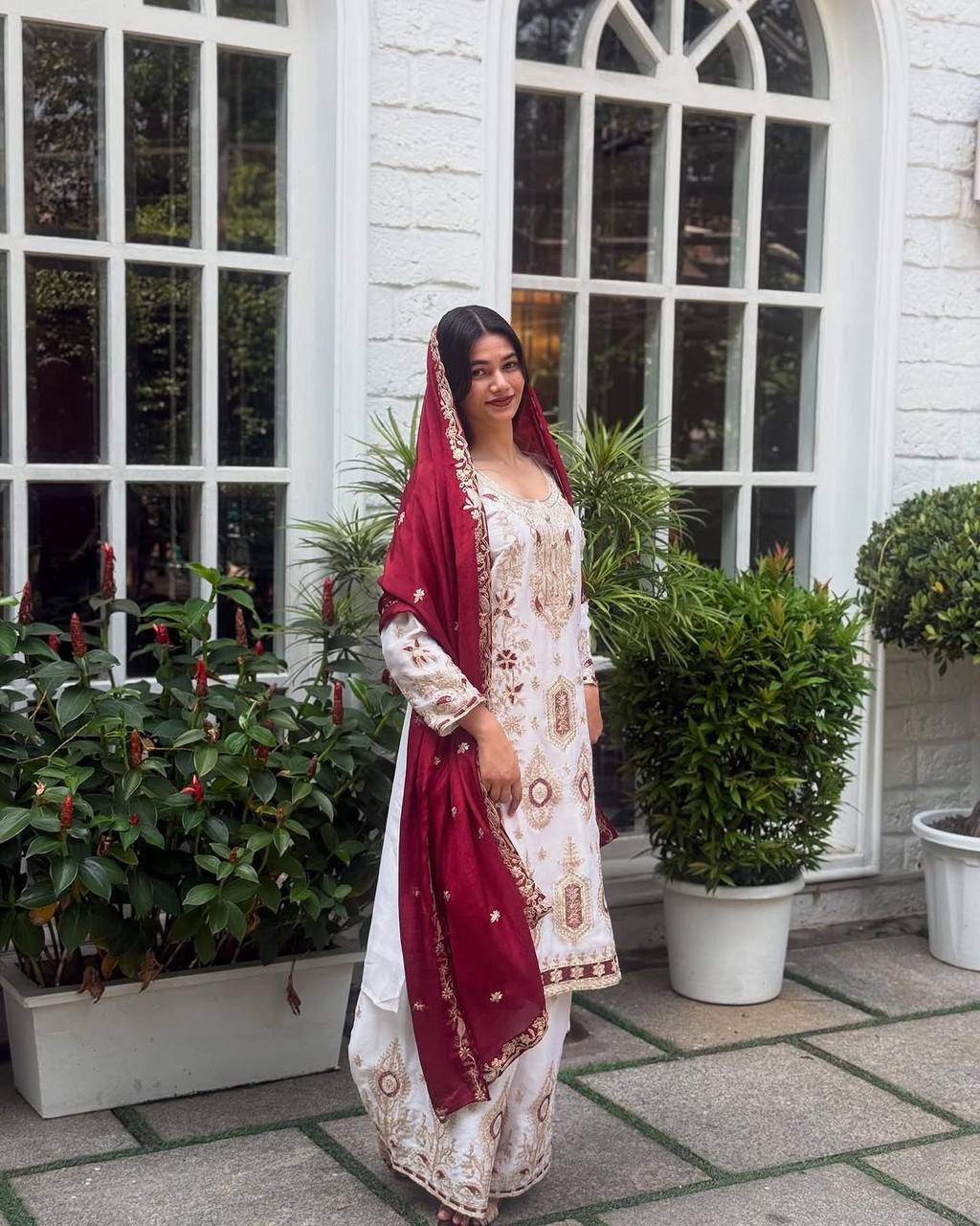 White Premium Designer Suit