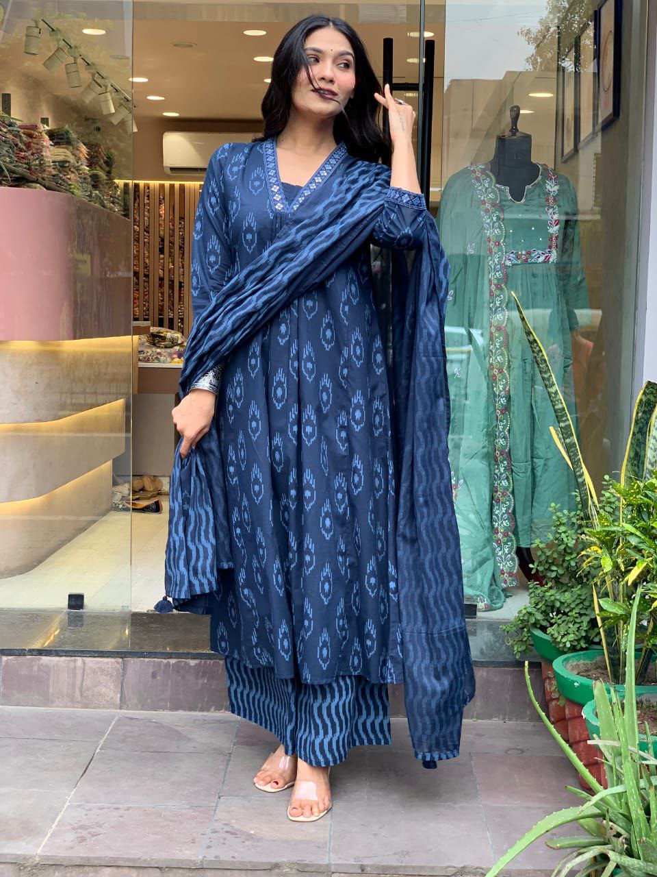 Pure Cotton Kurti Set – Effortless Style & Everyday Comfort