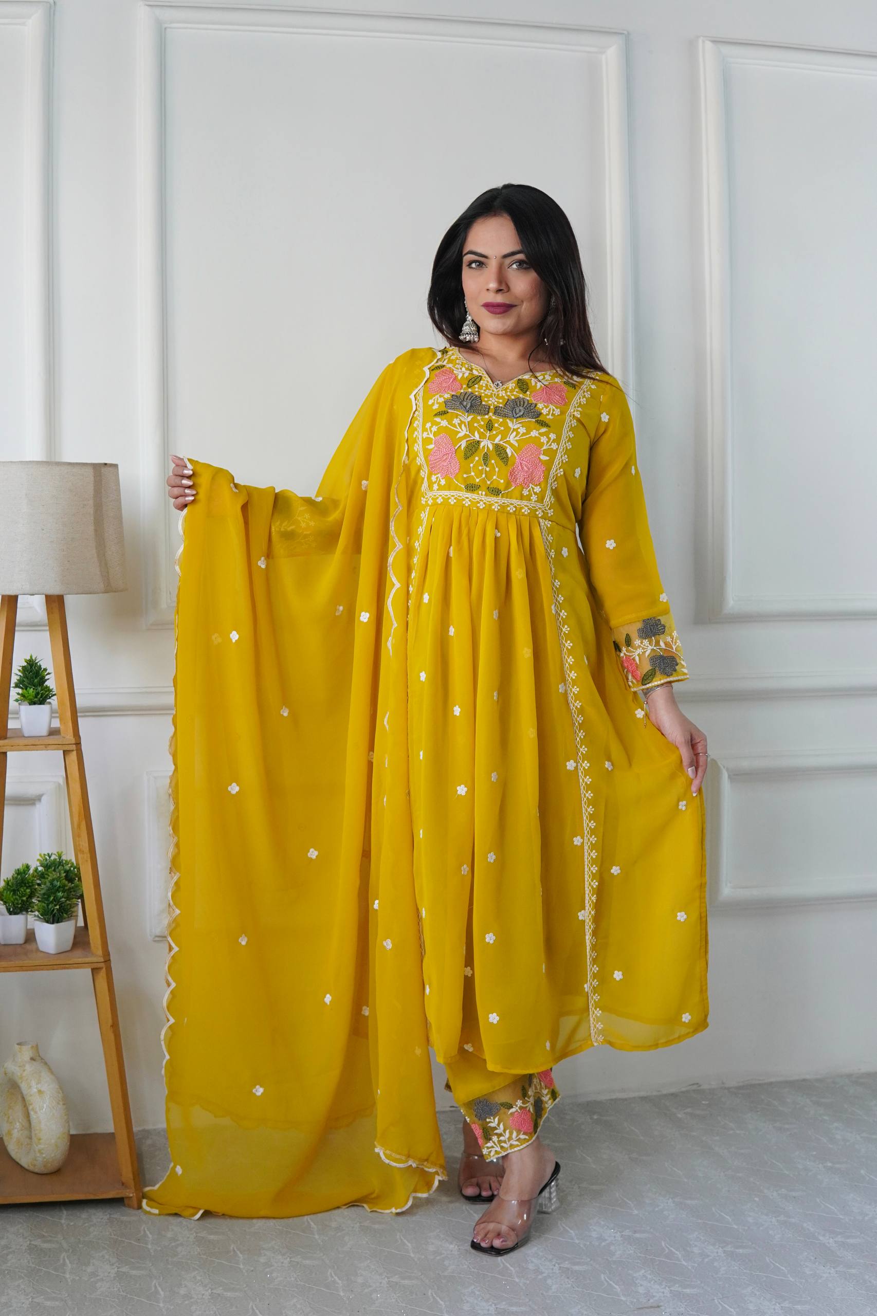 Premium Anarkali Outfit – A Touch of Elegance