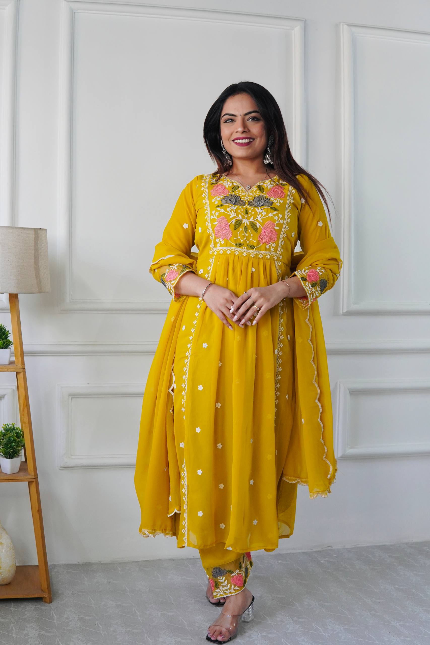 Premium Anarkali Outfit – A Touch of Elegance