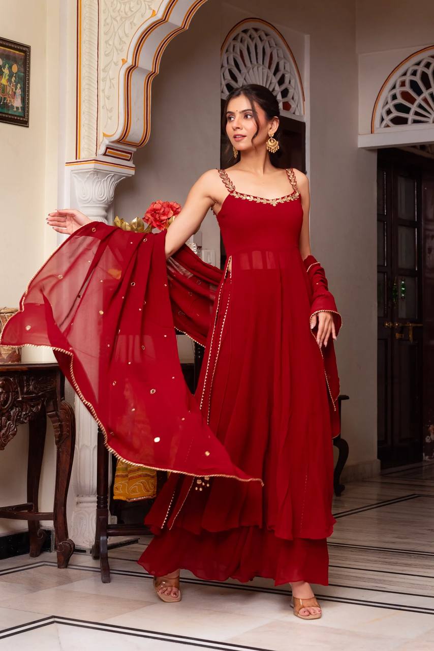 Trendy Anarkali Kurta Set for Women