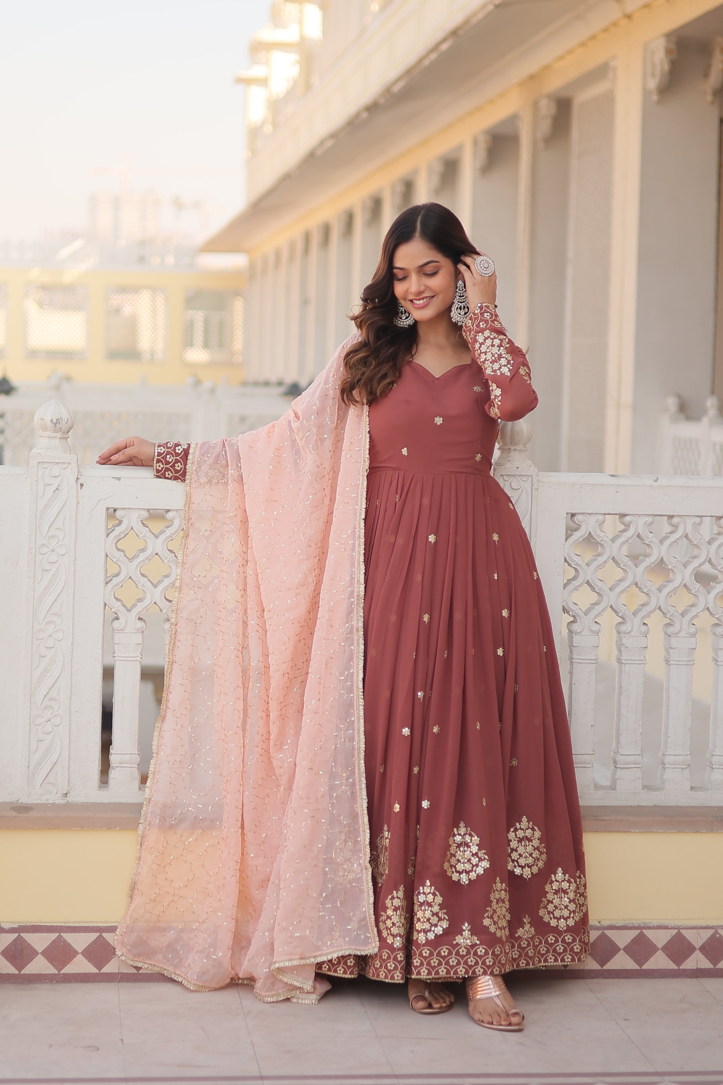The Royal Anarkali – Grace in Every Flare"