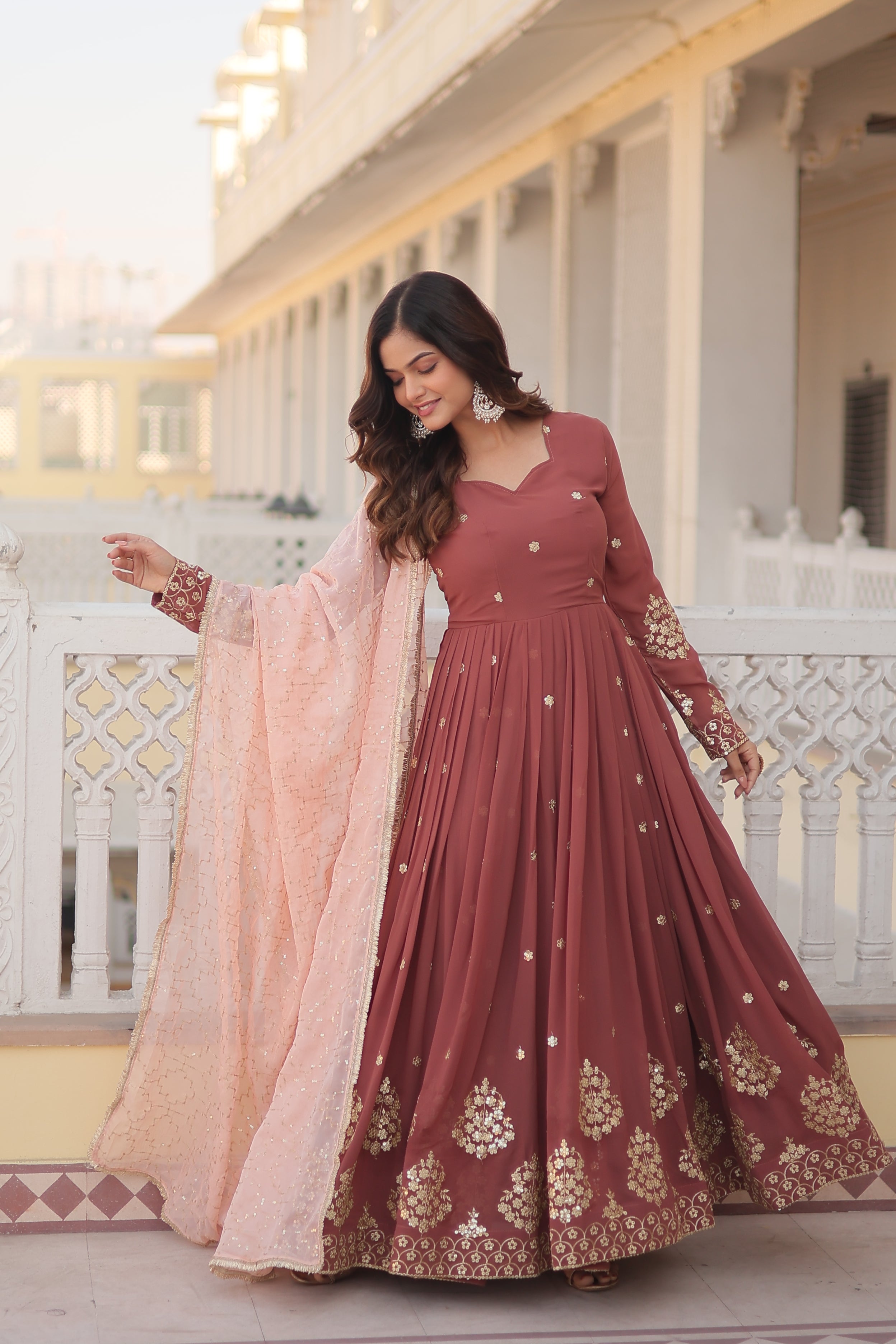 The Royal Anarkali – Grace in Every Flare"