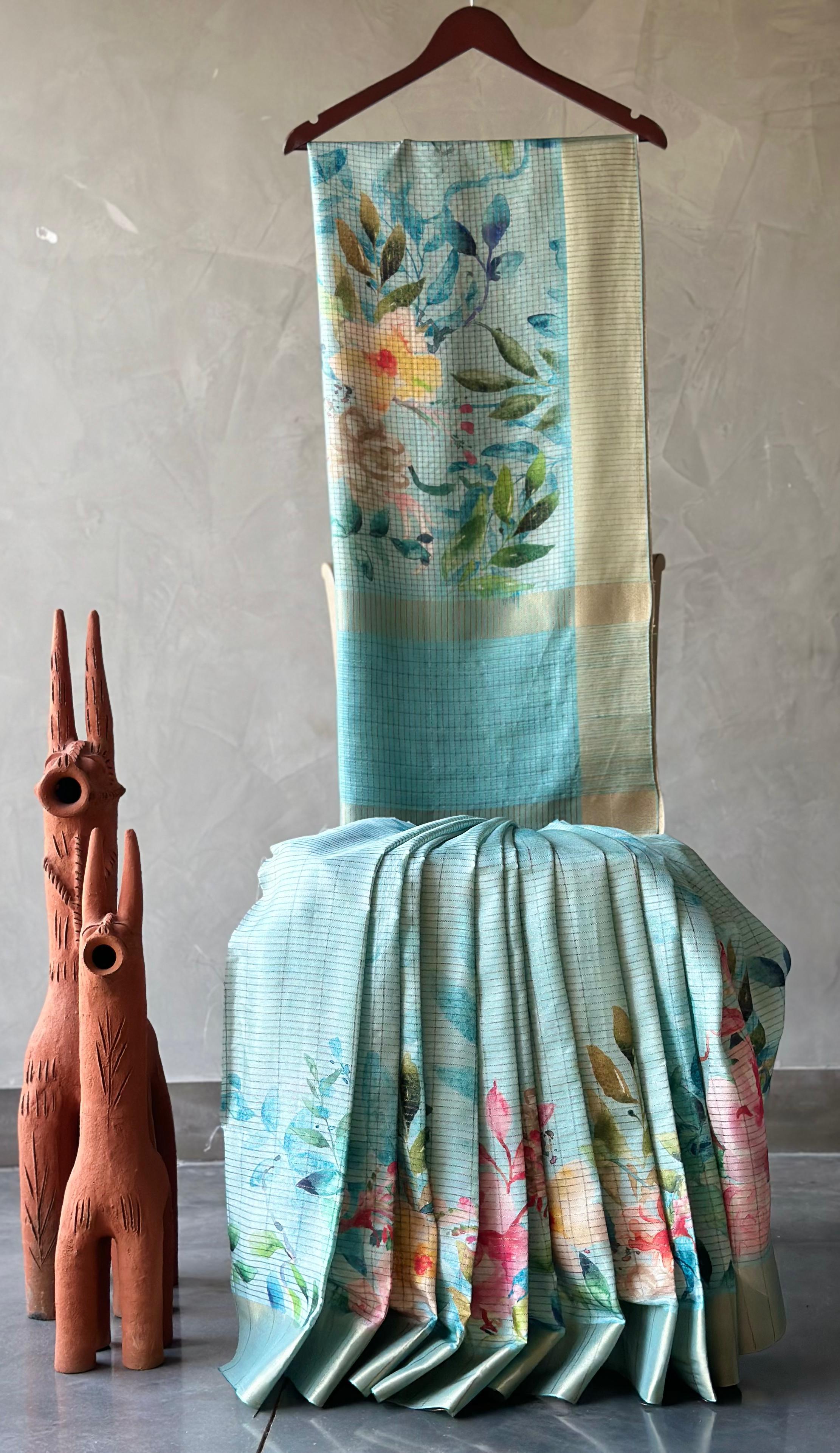 TUSSAR SILK SAREE