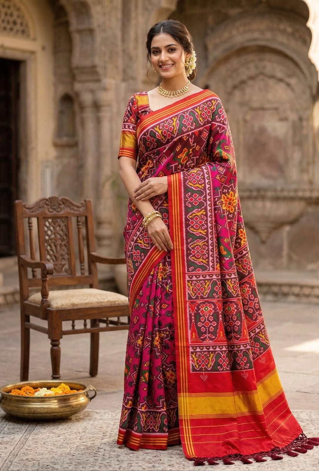 Designer Ethnic Premium Patola Saree Collection