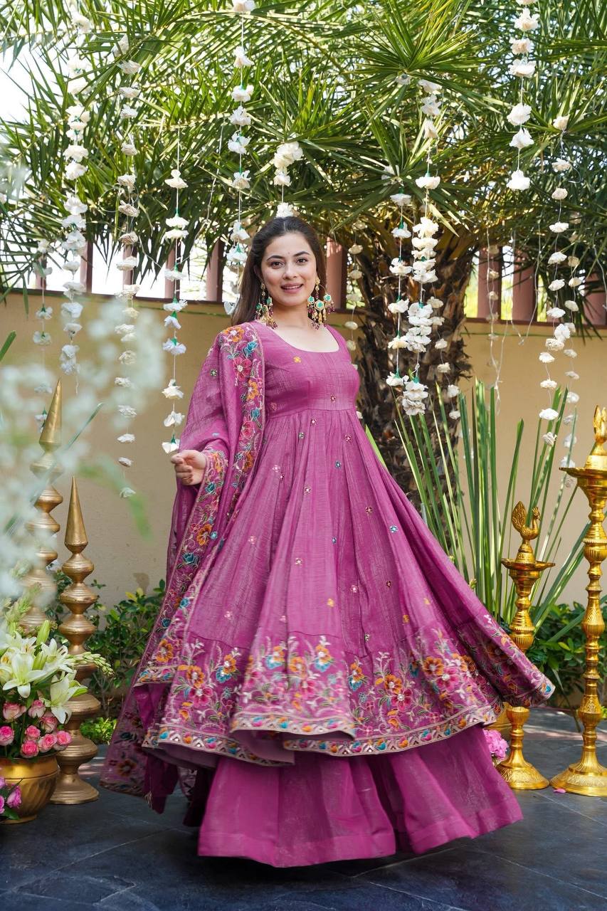 Royal Heavy Fancy Anarkali Suit with Designer Embroidery