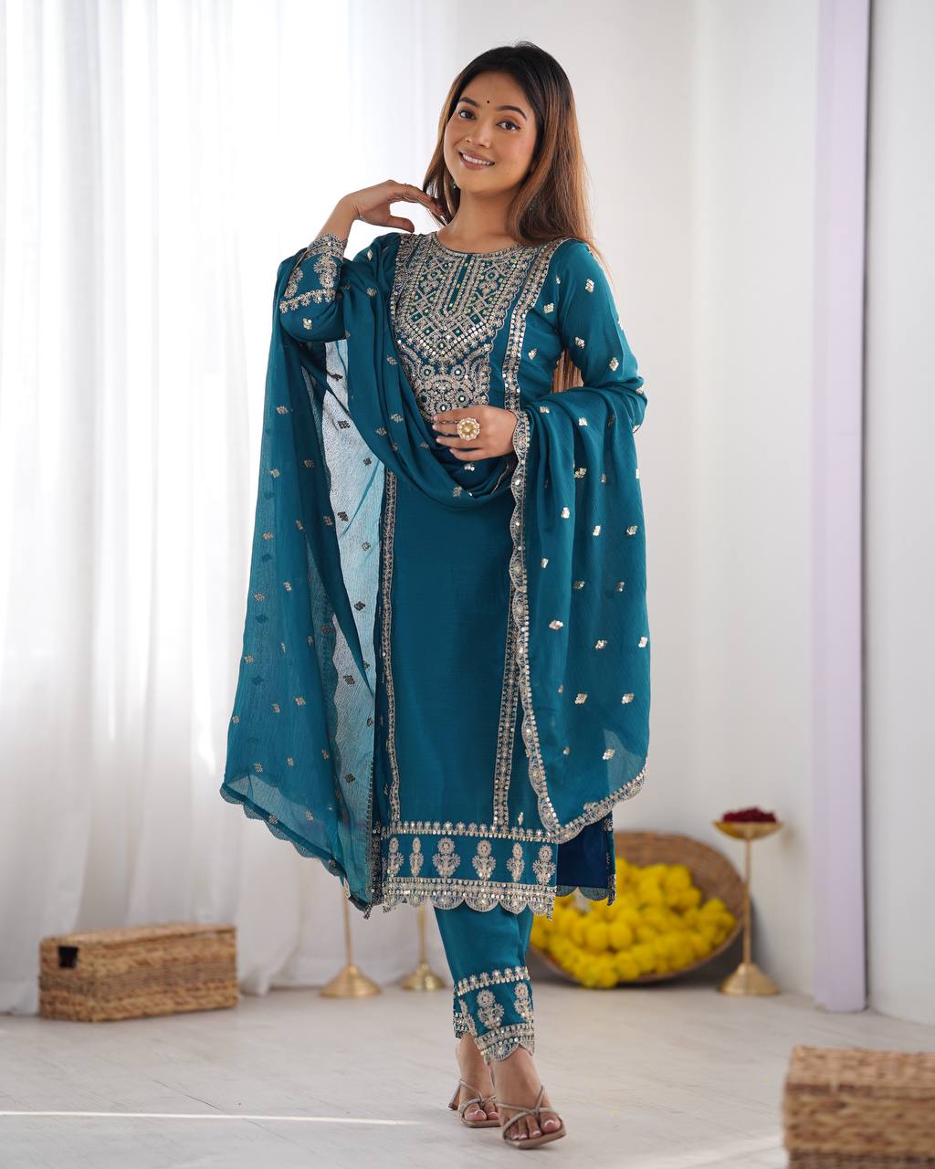 Premium Designer Heavy Kurta Set